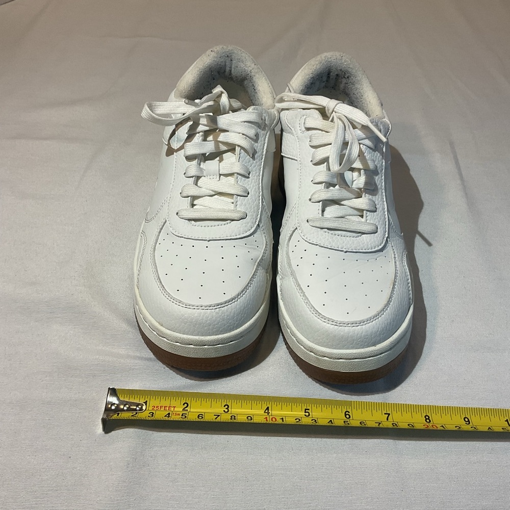 Alo Yoga Recovey Mode Shoes Sneakers Pure White Size M8 W9.5 Comfy Lace Tie-Up - Picture 6 of 10